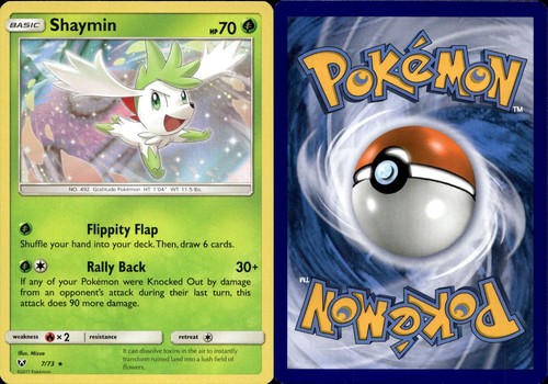 Shaymin 7/73 - Shining Legends - Pokemon Holo Foil VLP