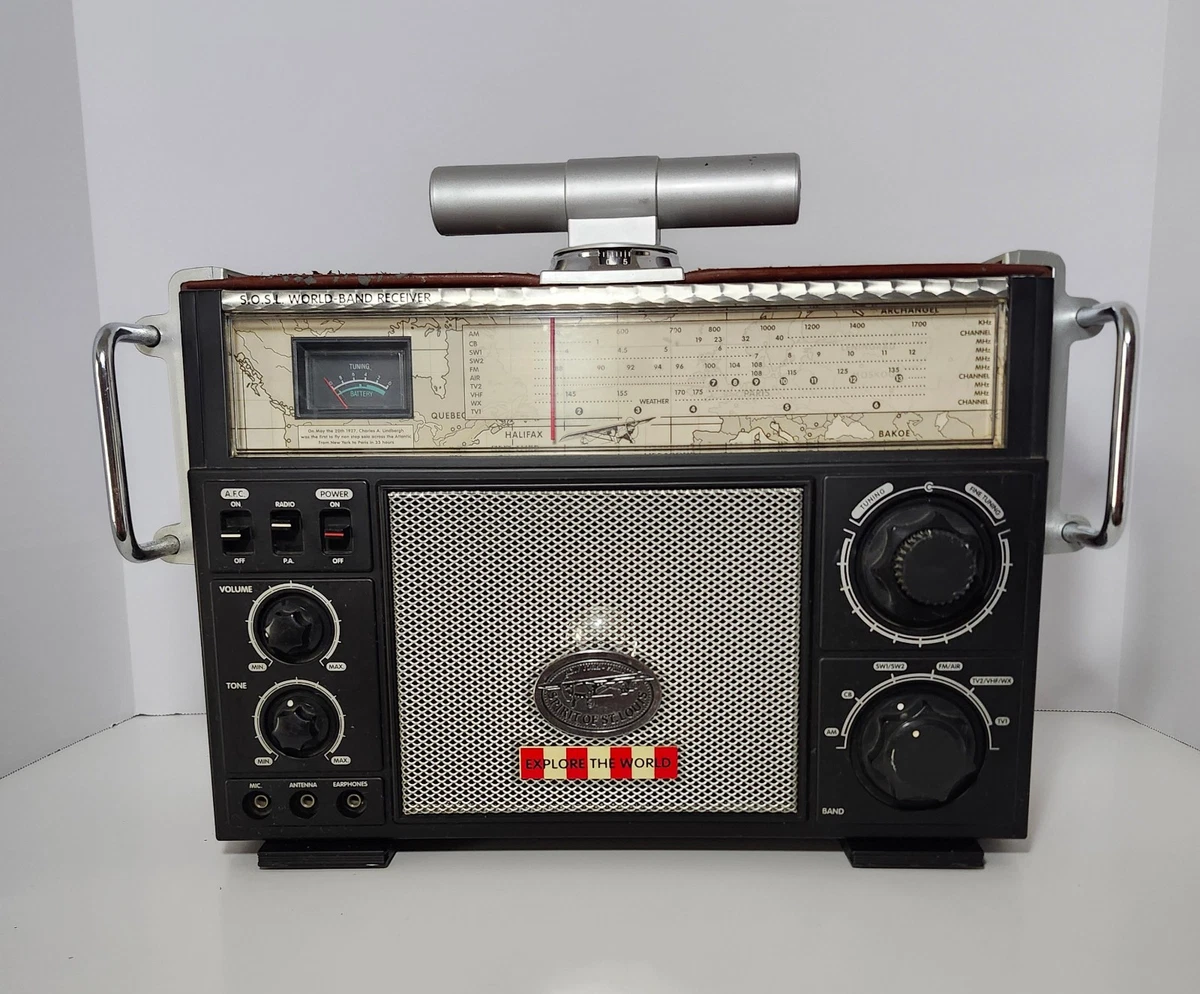 希少　ビンテージラジオ　SPRIT OF ST. LOUIS ラジオ This 1985 Spirit of St Louis field radio that I got from my