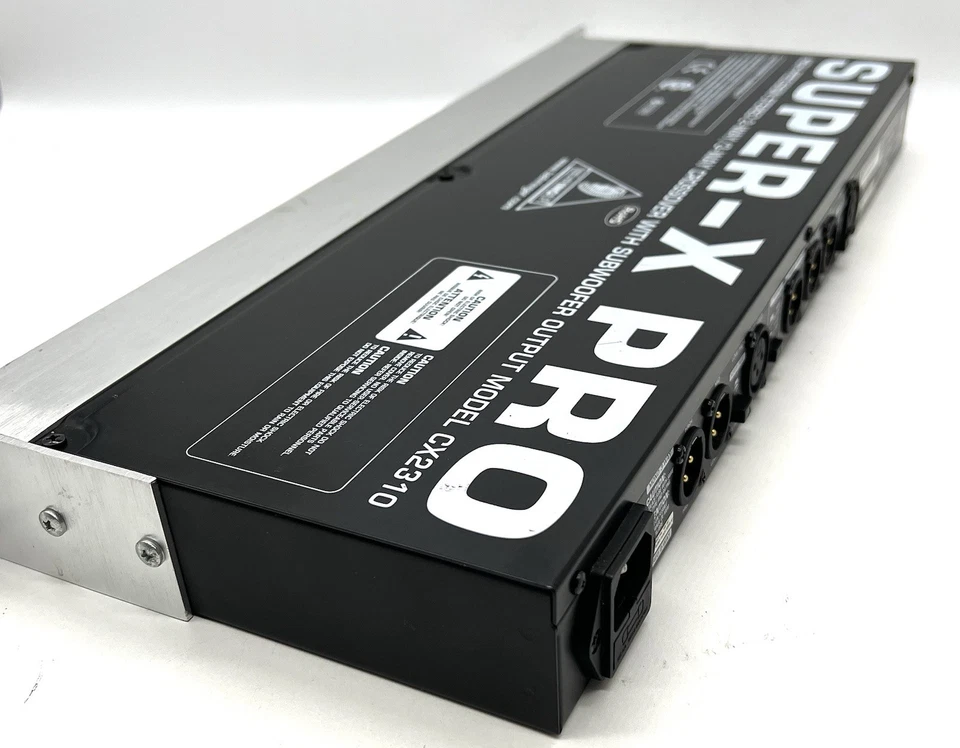 Behringer CX2310 Super-X Pro Estéreo 2 Vías/Mono 3 Vías Crossover con Sub Salida Foto 4 de 4