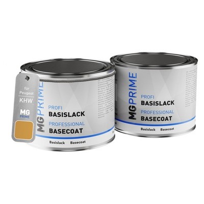 Autolack Set Dose für Peugeot KHW Orange Salamanque Nacre Metallic 1,0L