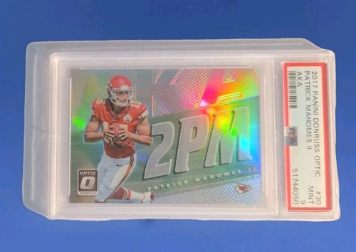2017 Donruss Optic - Aka Patrick Mahomes II #30 (RC) PSA 9