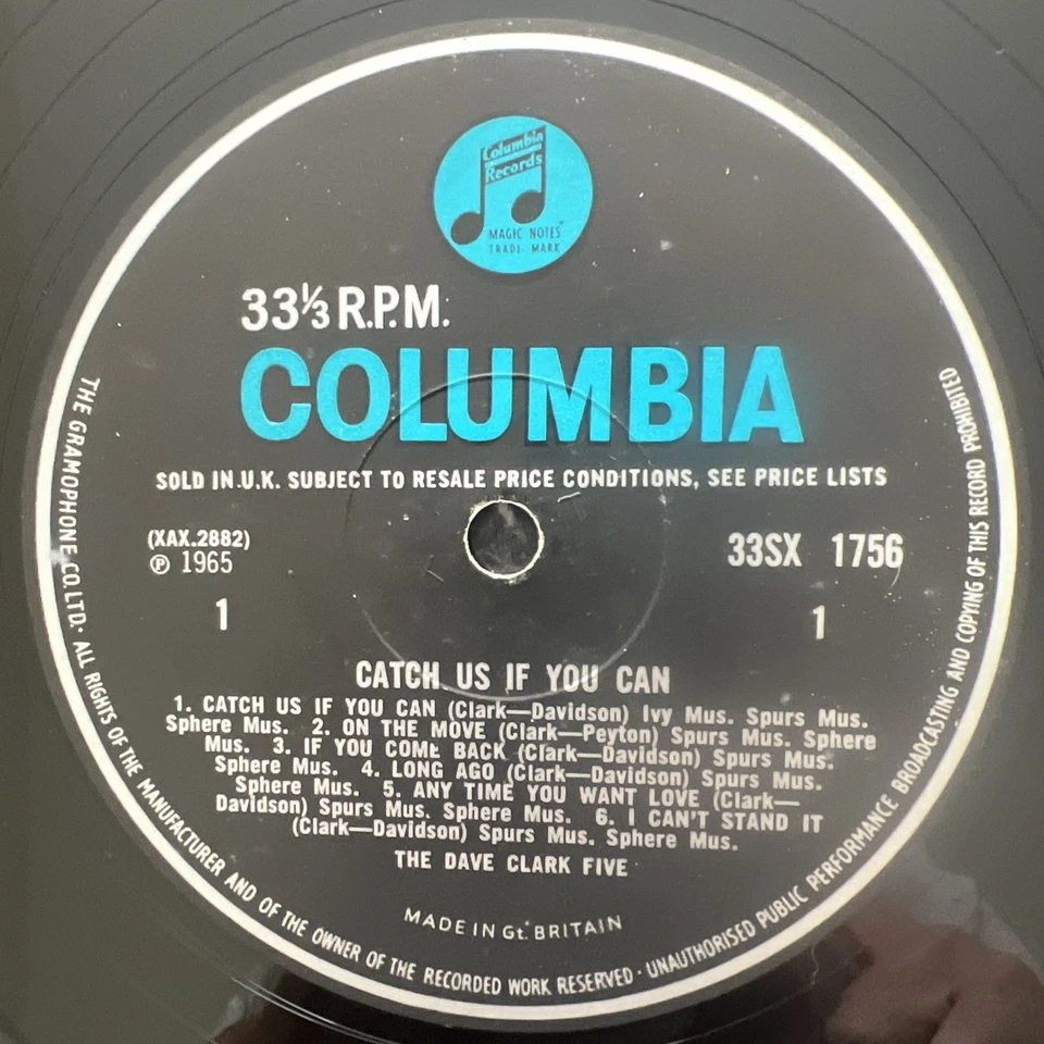 The Dave Clark Five  Catch Us If You Can Vinyl LP MONO 1965 1st TESTED EX VIDEO - Image 4 of 4