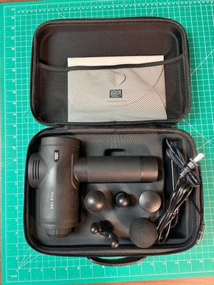 Opove M3 Pro Max Massage Gun - Black, Case & Attachments Bundle