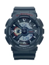 CASIO G-SHOCK Quartz Analog-Digital Watch Black Clean Design Excellent JAPAN
