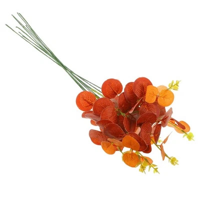 10pcs simulation eucalyptus feuilles de faux feuilles cueillets - Photo 1/4