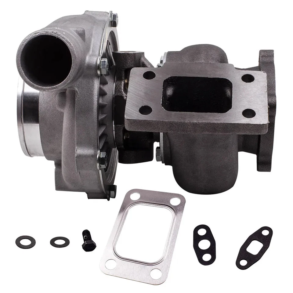 GT3076R GT3037 GT30 T3 4-BOLT 500HP Turbo Charger 0.6 A/R 0.82 Turbine Universal - Image 4 of 4