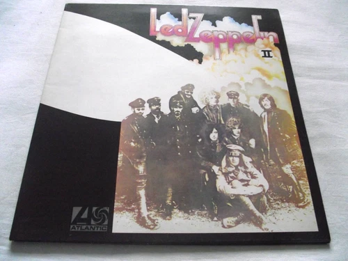 LED ZEPPELIN ~ LED ZEPPELIN II ** Early 70's Green/Orange ATLANTIC LP