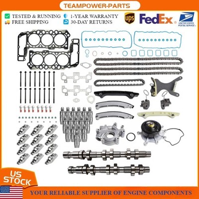Engine Camshaft Lifters Head Gasket Kit Fit 05-12 Jeep Dodge Dakota Ram 3.7L V6