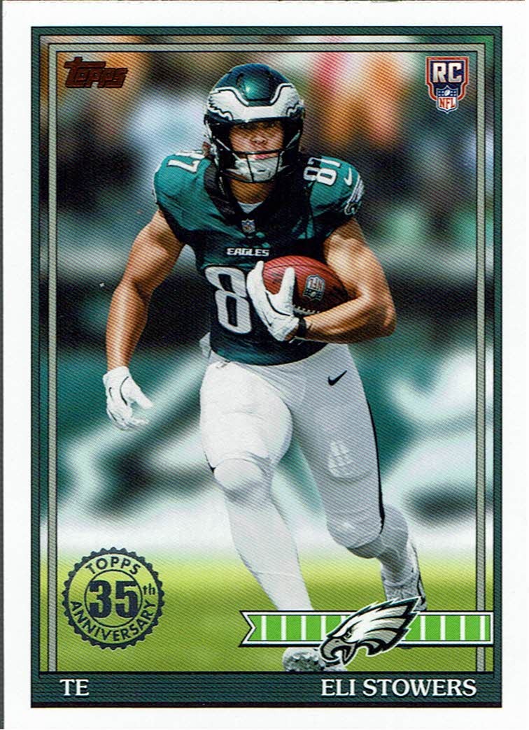 2026 Topps Flagship #91TR-39 Eli Stowers 1991 Topps Football Rookies