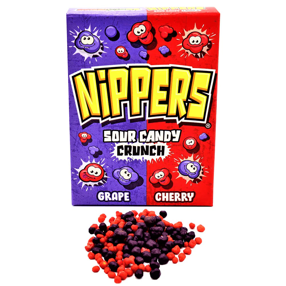 Zed Candy Nippers Grape & Cherry Box 50g