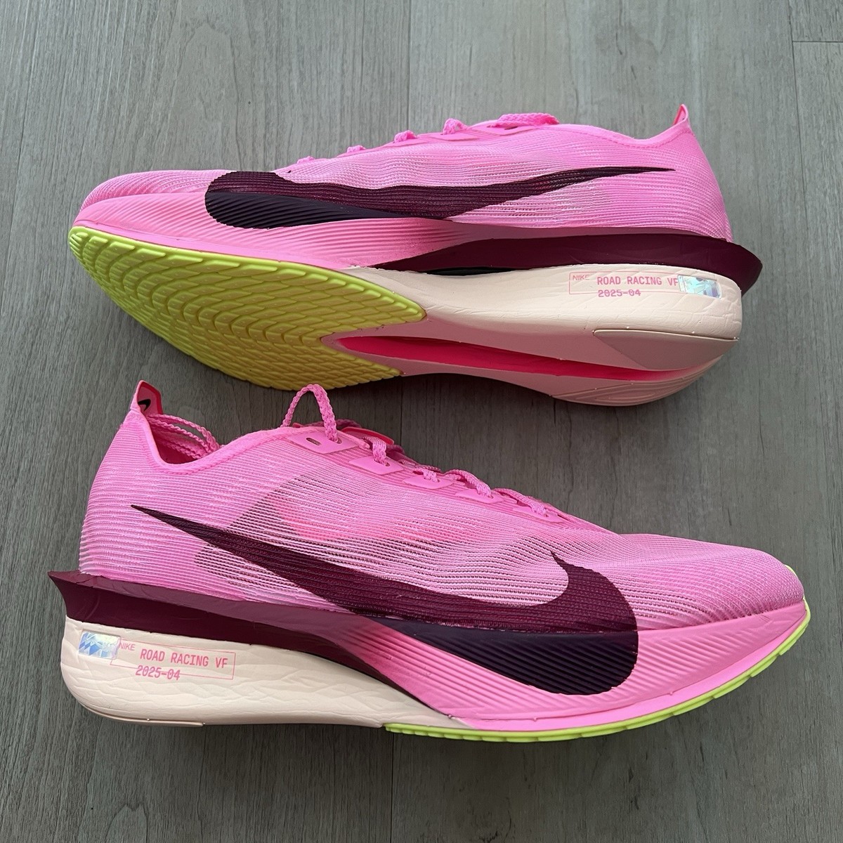 Nike Vaporfly 4 Pink Spell/Hyper Pink/Volt Ice HF6412-601 Size 7
