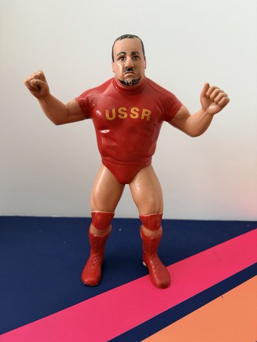 Nikolai Volkoff USSR 1984 WWF LJN Titan Sports Wre...