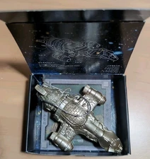 Firefly Serenity Loot Crate Exclusive 2015 Diecast Ship Ornament + Patch QMx Box