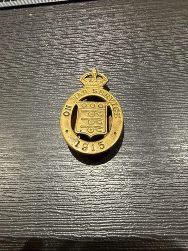 WW1.On War Service lapel  badge.H.B Sale Ltd KC P95