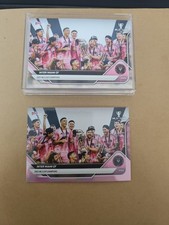 2025 MLS Cup Inter Miami CF MLS Topps NOW 8 Card Team + 1 Pink In Hand