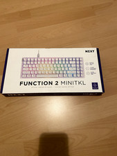 New NZXT Function 2 MiniTKL RGB Optical Gaming Keyboard, White