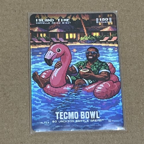 Bo Jackson Battle Arena Tecmo Bowl Alt13 180 Island Time 8-Bit Alt Art