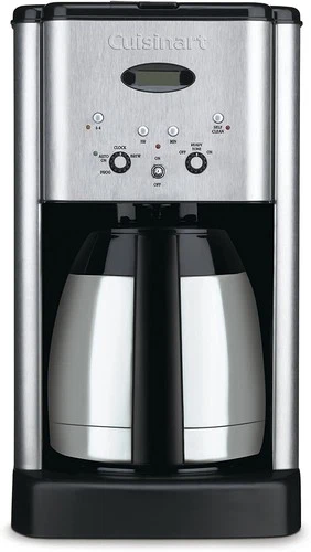 Cuisinart DCC-1400FR Brew Central 10Cup Coffeemaker Silver Certified Refurbished