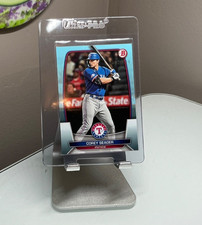 2023 Bowman Corey Seagar #25 Base /499 Rangers