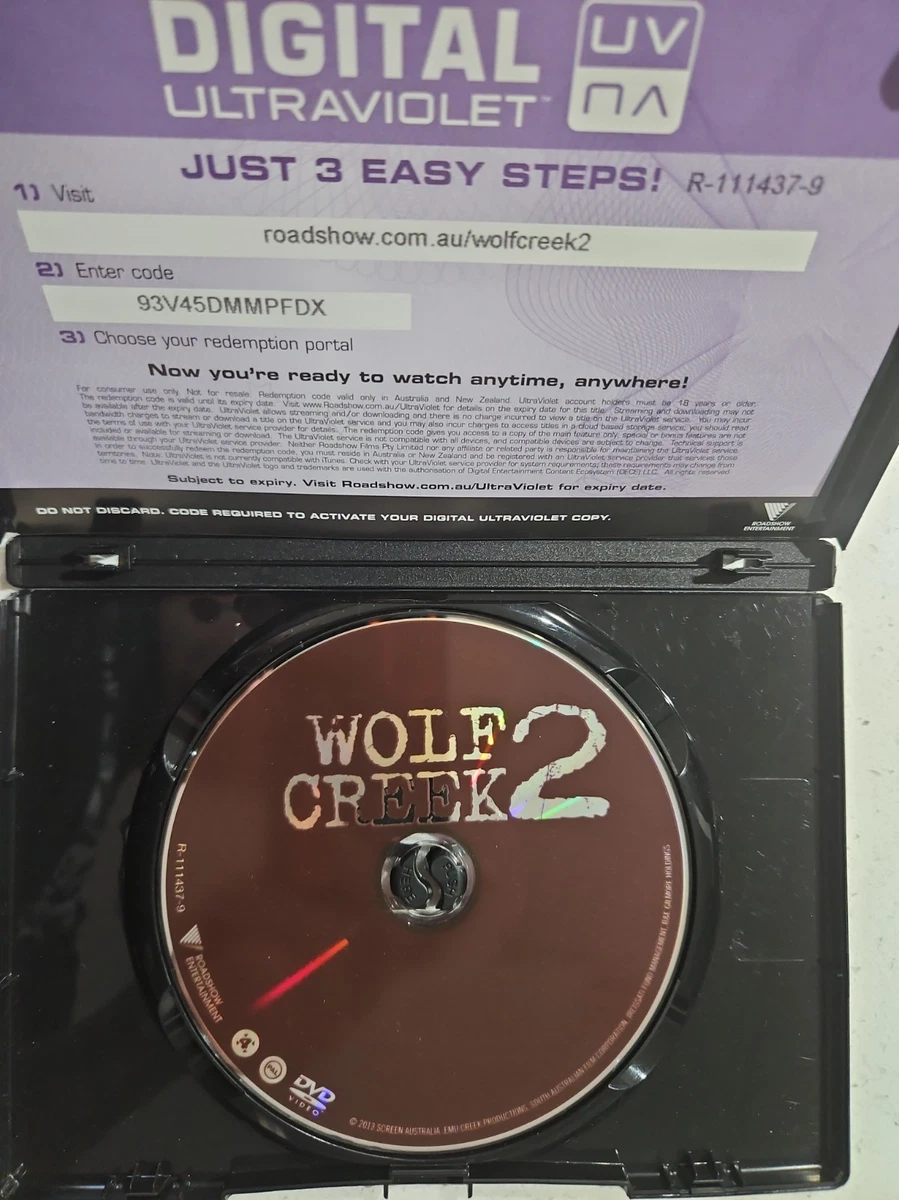 Wolf Creek 2 (DVD 2013) 
