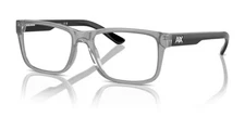 A|X Armani Exchange Men's AX3016 Square Transparent Eyeglass Frames 53mm