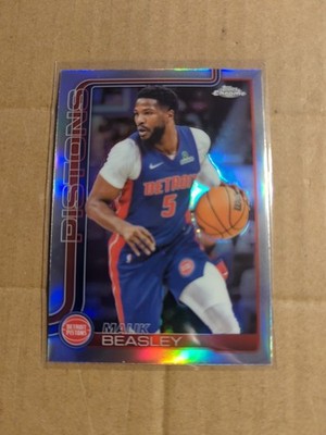 2025-26 Topps Chrome Malik Beasley #36 Refractor
