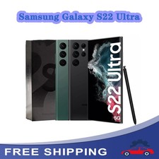 NEW SAMSUNG GALAXY S22 Ultra 5G S908U 12 512GB Unlocked Verizon AT T Smartphone