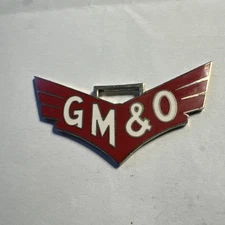 Vintage GM&O Railroad Watch FOB With New Leather Strap  Fast Free Shipping
