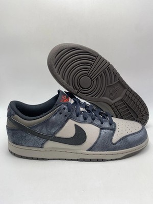 Brand New Nike Dunk Low Retro QS Metallic Silver Off Noir (IB2258 001) Mens US 8