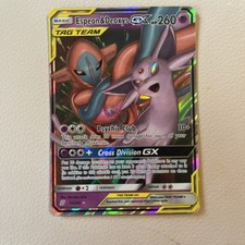 Pokemon Karte Espeon Psiana Deoxys GX Tag Team 035 150 Chinese Full Art Rare