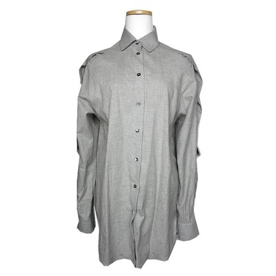 Iro Jeans Gray Cotton Shirt 34 55 66 124383369