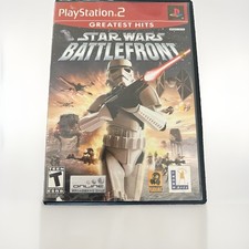 Star Wars: Battlefront (Sony PlayStation 2, 2004) UNTESTED + NO MANUAL