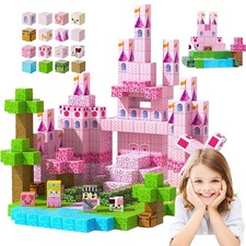 Magnetbausteine 100 Stück STEM Bauspielzeug Pädagogisches Lernspiel für Kinde