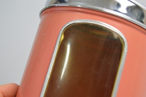 2 contenitori in metallo Brabantia Holland MCM contenitori finestre rosa salmone - Foto 19 di 24