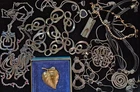 Vintage Costume Jewelry Designer Mixed Lot of 15 Items Many Signed AVON
