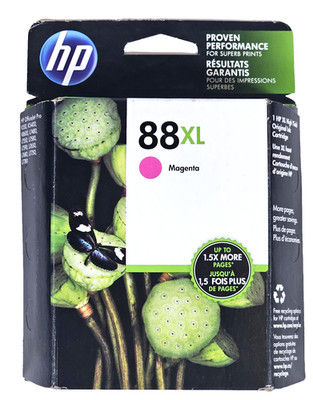 HP Office Jet 88XL Magenta Printer ColorLok Ink 02/2023 Expired Sealed - MIB