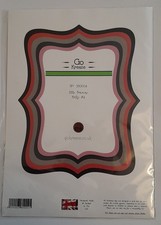 Die Cut Frames. Go Kreate XXL Frames, Frilly . Six Dies. 