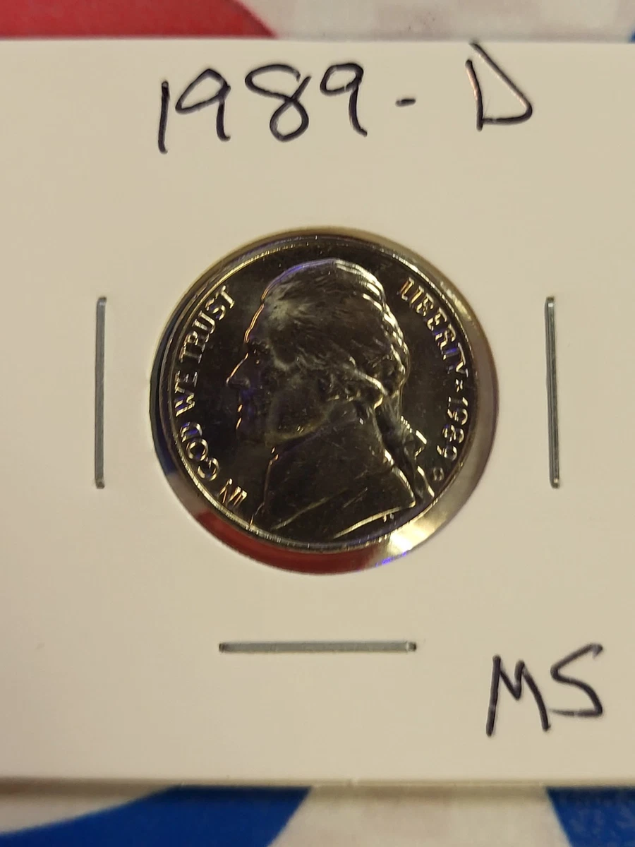 1989 US Jefferson Nickels (1938-Now) for sale | eBay