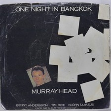 MURRAY HEAD One Night In Bangkok RCA PB-13988 VG 45 RPM 1984 Modern Classical 7" MURRAY HEAD One Night In Bangkok RCA PB-13988 VG 45 RPM 1984 Modern Classical 7"