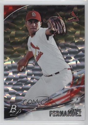 2016 Bowman Platinum Top Prospects Ice Junior Fernandez #TP-JUF p6c