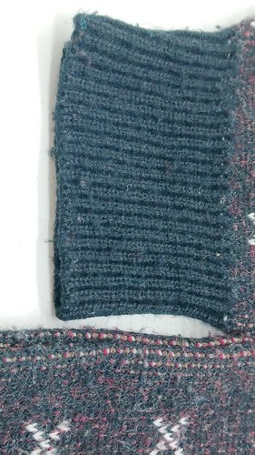 Vintage 80er Jahre Rollkragenpullover, Rose & Schwarz. Ohne Etikett. D2029 - Bild 14 von 15