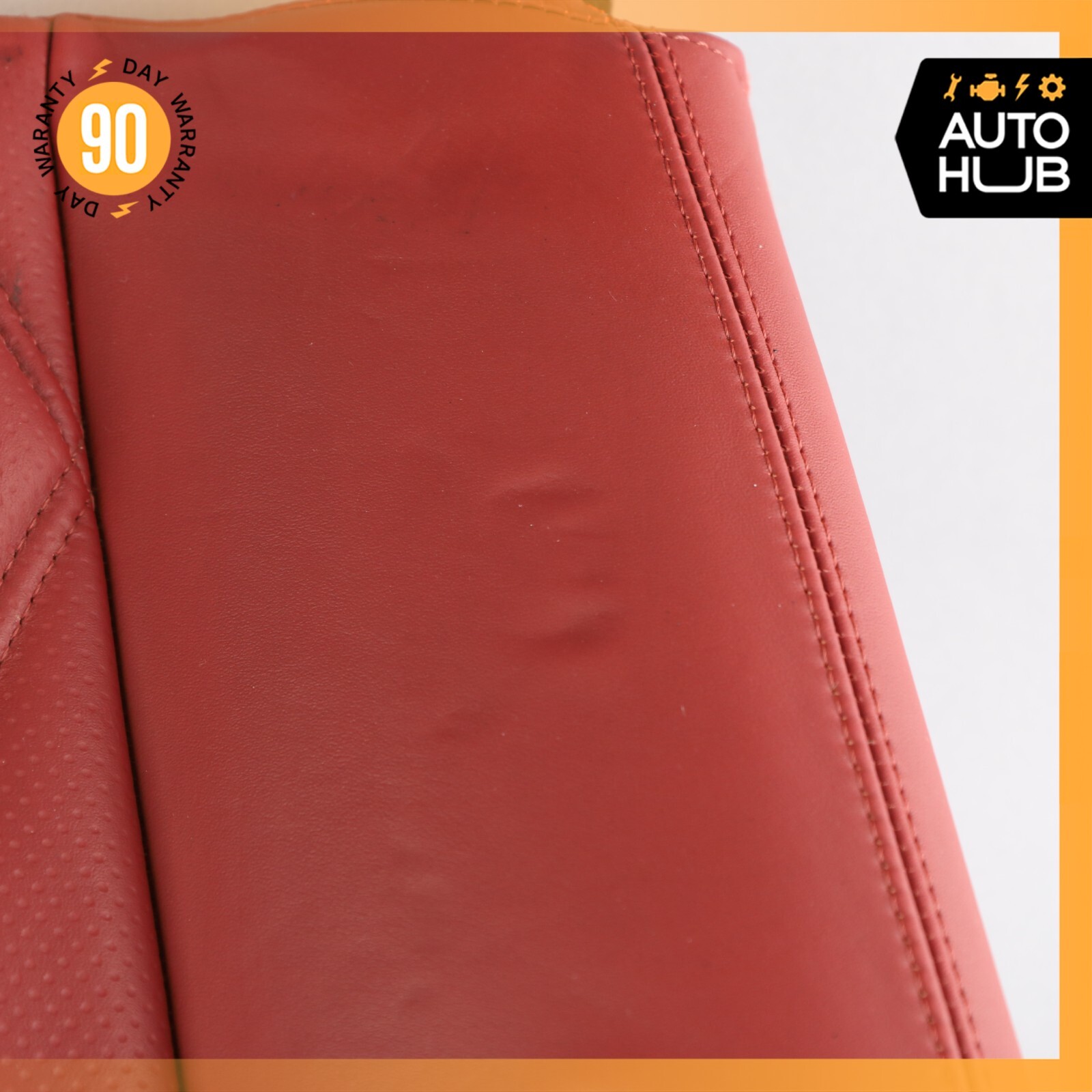 03-10 Bentley Continental GT Rear Left or Right Bottom Seat Cushion Red OEM 73k