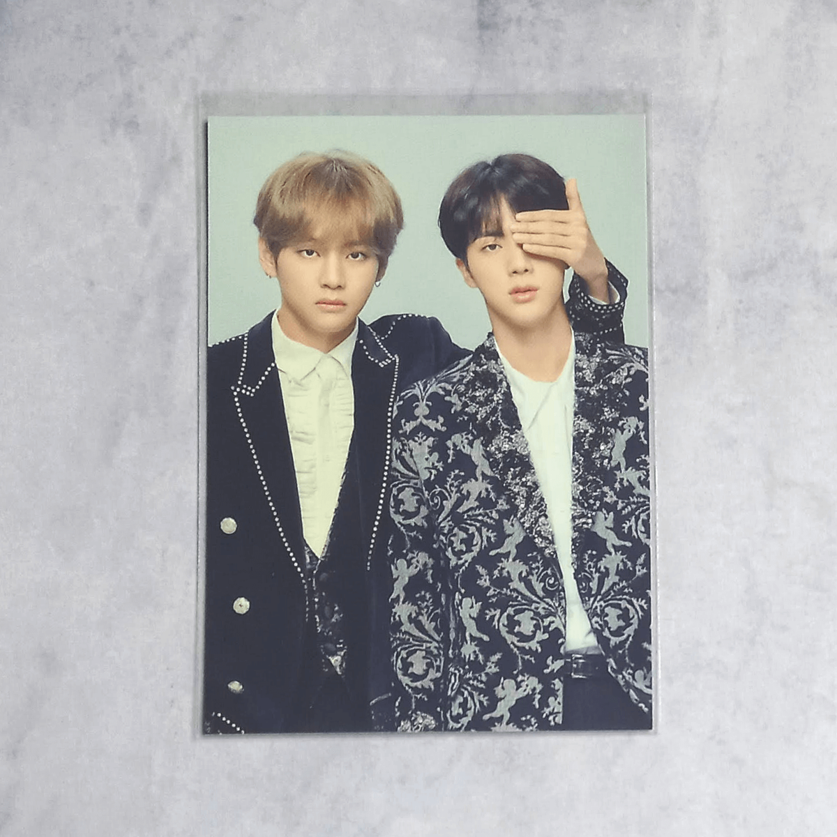 V テテ テヒョン BTS WINGS FINAL ミニフォト トレカ BTS 2017 THE WINGS TOUR Seoul The Final Official Mini Photo