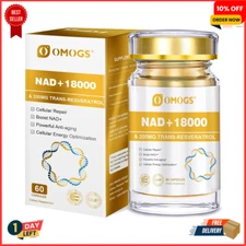 NAD+ Supplement for Anti Aging, Energy, Focus Booster Nicotinamide Riboside USA