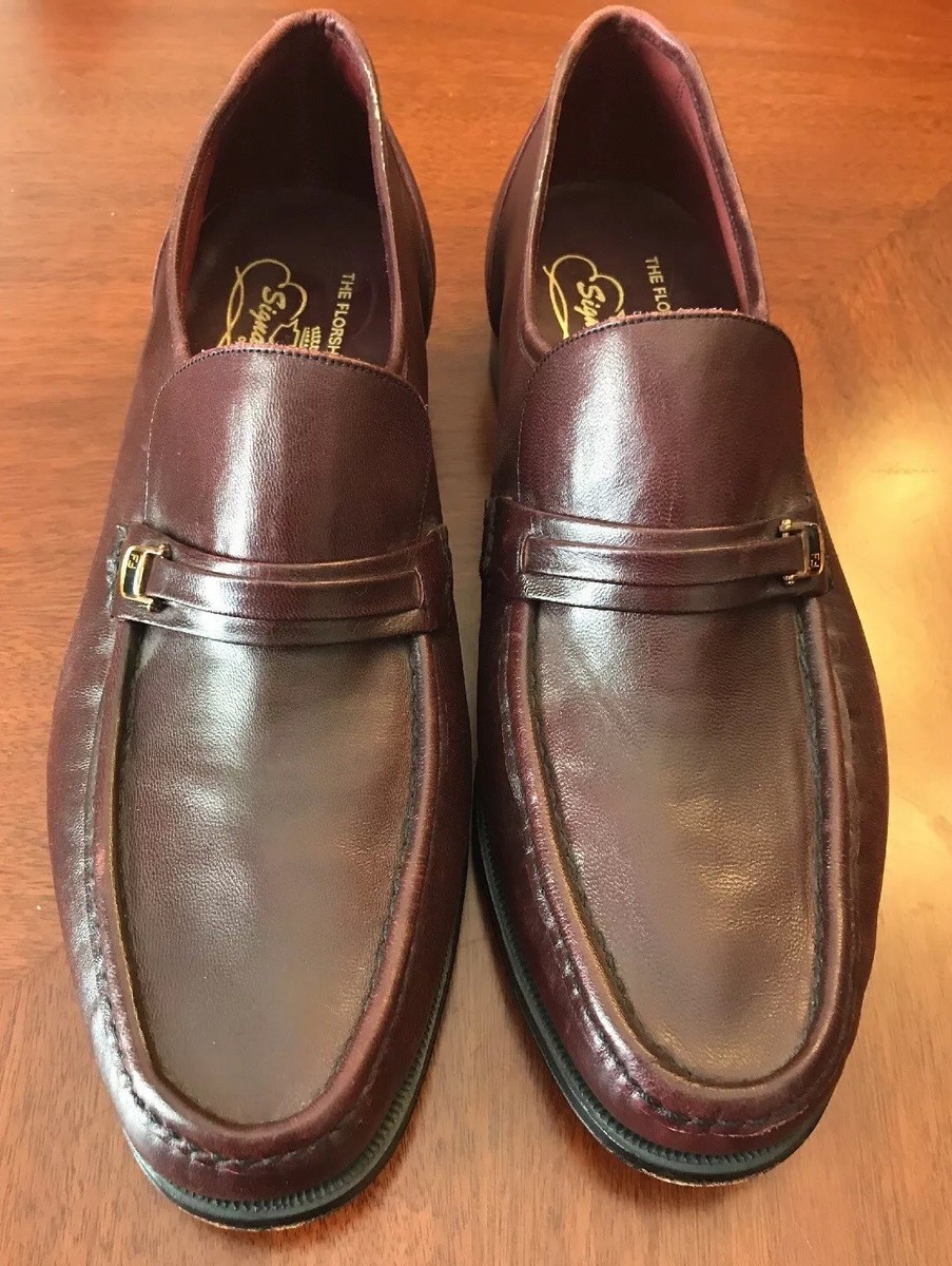 Florsheim Mens Brown Loafer Signature Collection Size 10 D  display picture 1