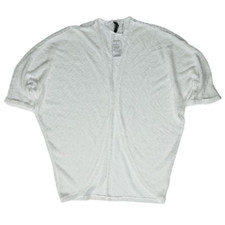 Vince Camuto White Open Front Kimono Cover-Up One Size New With Tags