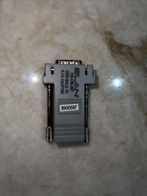 Elan HA-CB-307 DB9 Male To RJ45 Null Adapter 