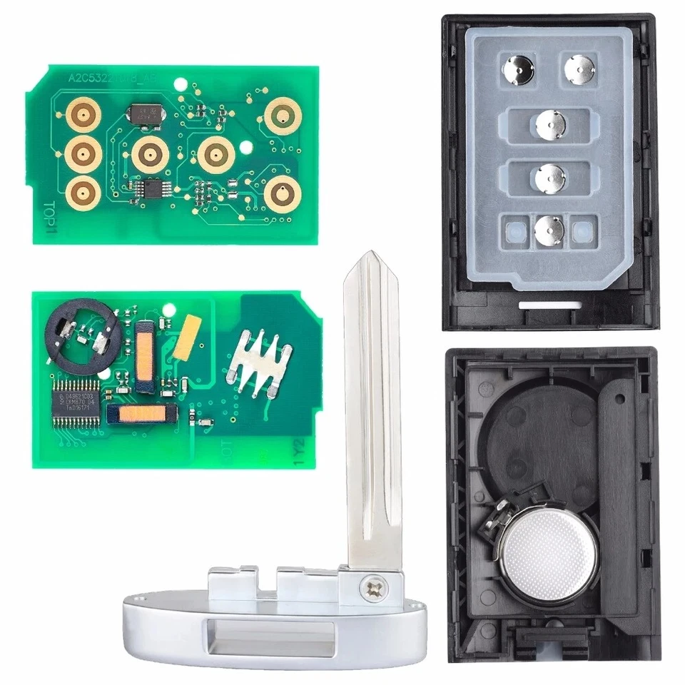 Keyless Entry Remote Car Key Fob Transmitter for Cadillac CTS STS M3N5WY7777A Foto 4 de 4