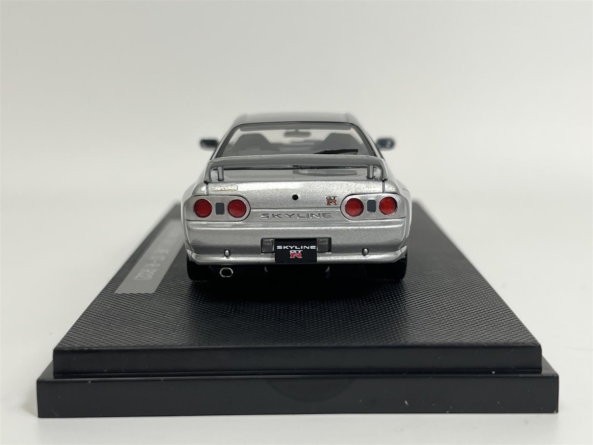 Nissan Skyline GT R R32 Silver 1:43 Ebbro 761 | eBay