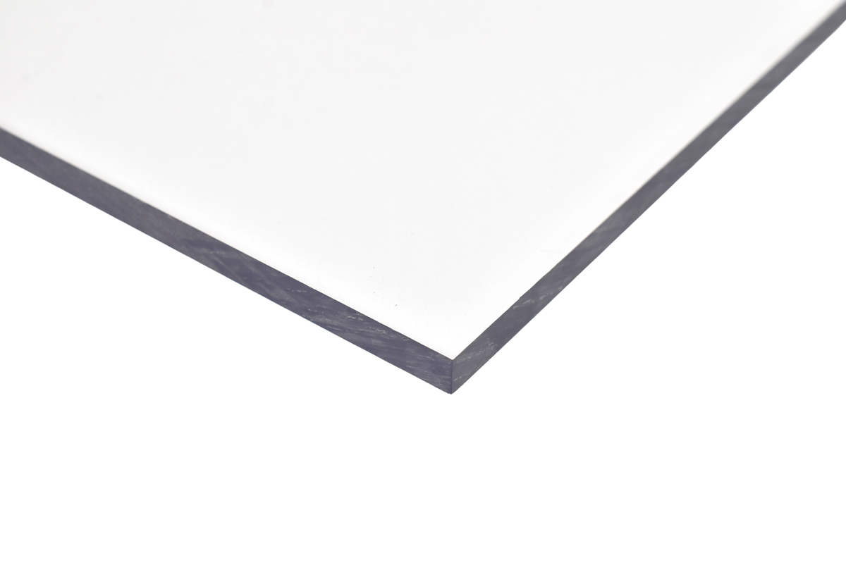 BuyPlastic 7130 Gray Polycarbonate Plastic Sheet 1/8" X 24